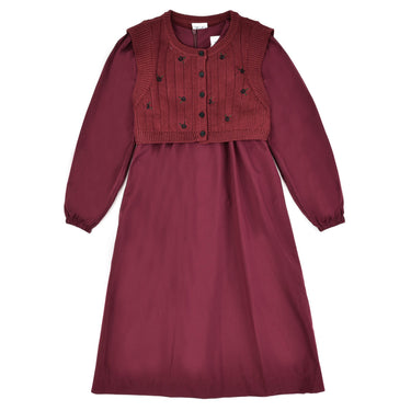 Lennon Knit Vest Dress - Kidichic